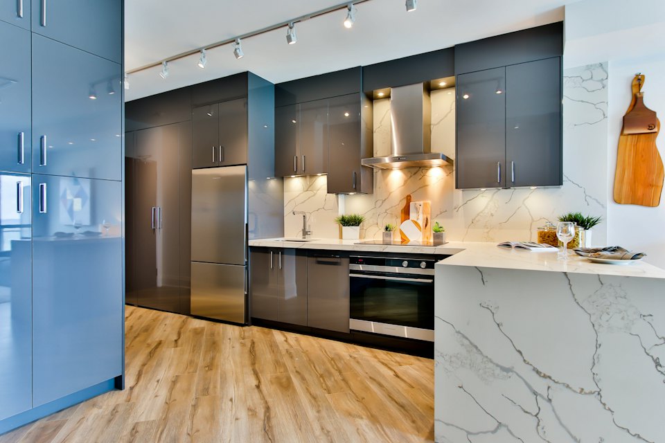 Apartment kitchen and interior in Ashfield