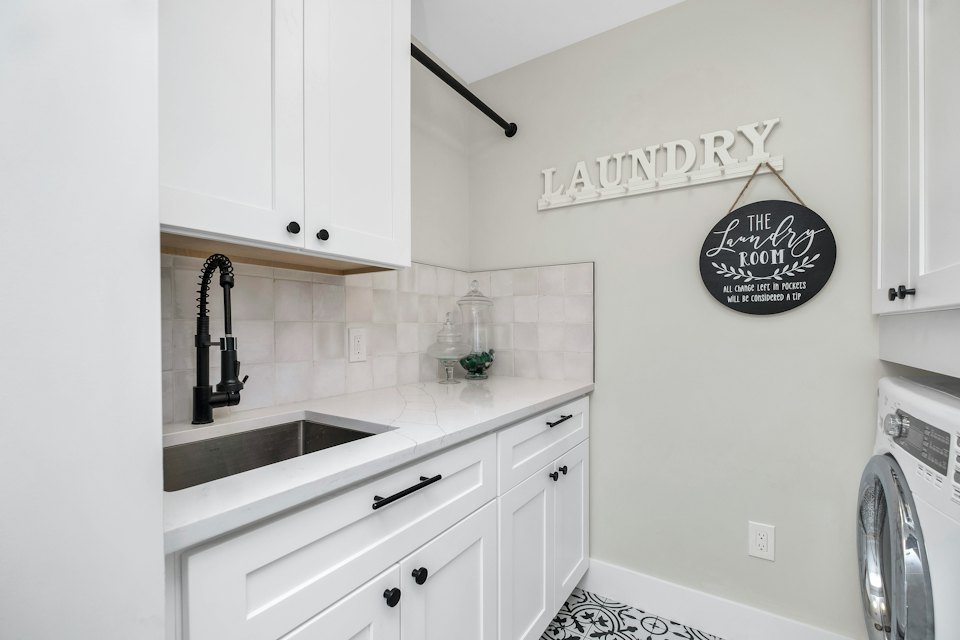 Laundry renovation